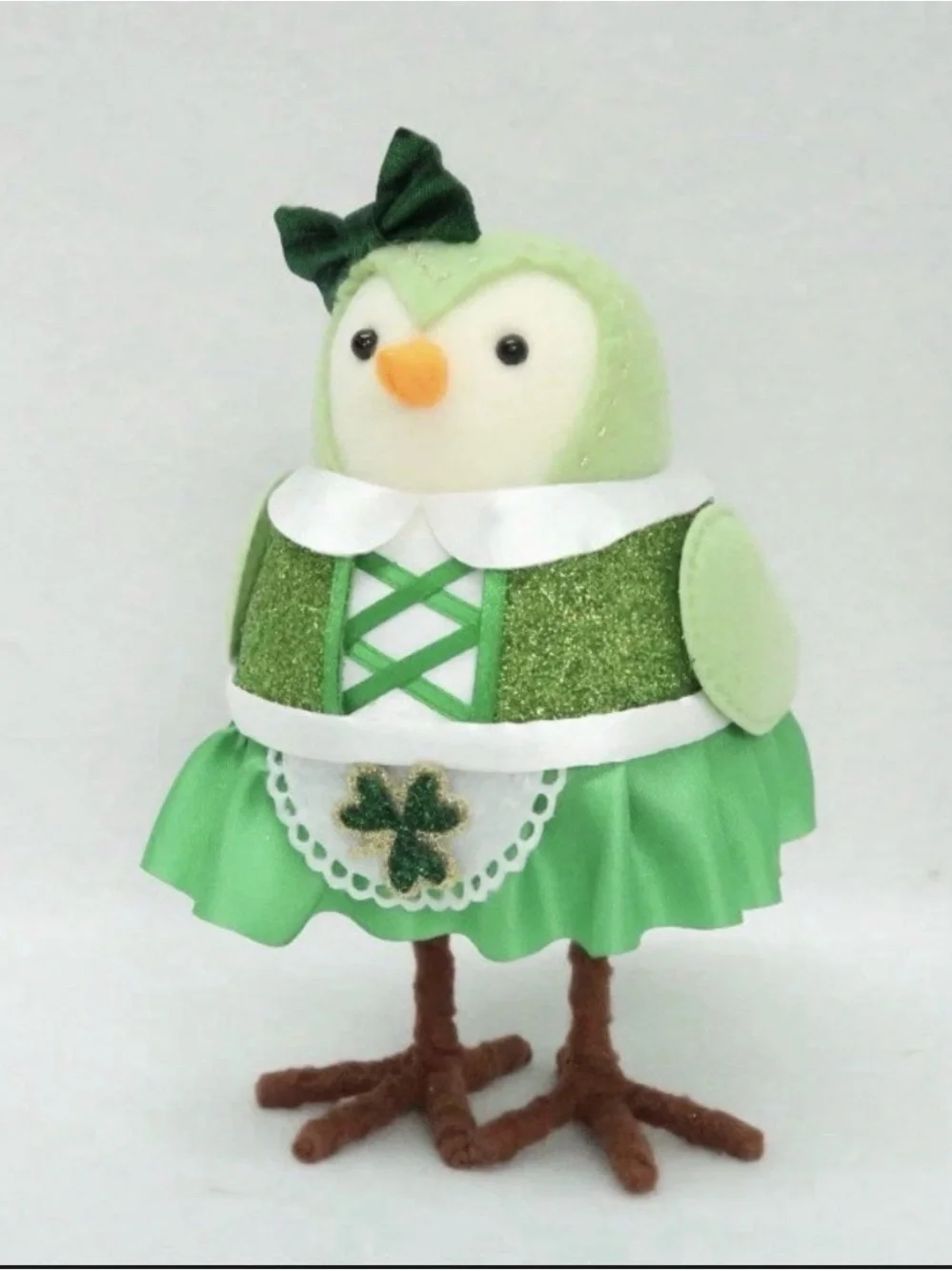 Target 2026 St. Patrick’s Day Featherly Friends Fabric Bird - Goldie